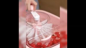 [Local Stock] Fruit Vegetable Spin Brush Washing from Debris Dust Particles kitchen helper for Healthy living