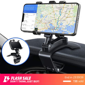 iCase ที่ยึดโทรศัพท์ในรถ ยึดกระจกมองหลัง สามารถติดตรงคอนโซน/ตรงกระจกด หมุนได้360องศา ที่วางโทรศัพท์ในรถยนต์แบบหมุนได้ 360 ที่ยึดโทรศัพท์