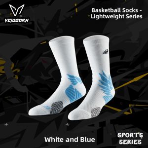 Veidoorn | Mens Anti-Slip Breathable Basketball Socks