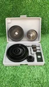 โฮลซอ เจาะไม้ ดอกสว่าน เจาะฝ้า เจาะพลาสติก 16ชิ้น เหล็กอย่างดี