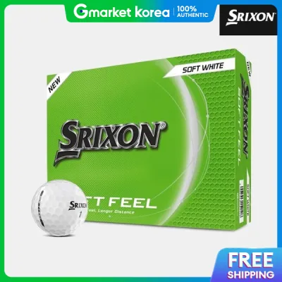Srixon | 2025 Srixon Soft Feel 14 Golf Ball Unisex White 2-Piece 12 Balls Ta3605089