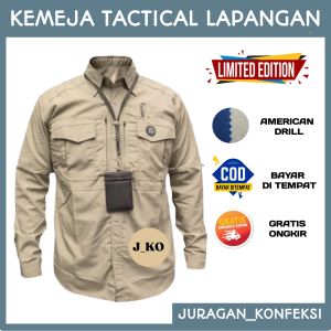 KEMEJA TACTICAL M-TAC LAPANGAN PDL OUTDOOR LENGAN PANJANG