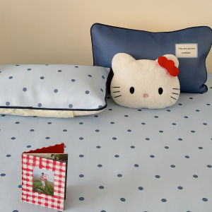 SHAYA | Dot Patterned Cool Feeling Air Conditioner Bed Pad Water And Machine Washable