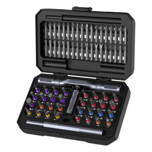 71PCS Dual-Handle Magnetic Ratchet Screwdriver Set T-Handle S2 Steel Bit Repair Tool Kit for Furniture Bike Electronics Xiaomi