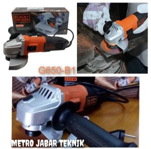 Mesin Grinda 4" Black Decker G650-B1 Gerinda tangan G650 Original