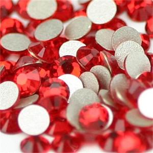 1440pcs Domestic Flat Bottomed Cubic Zirconia Nail Art Rhinestones Red Large Size DIY Fashion Jewelry Accessories