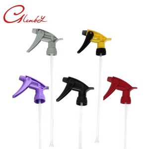 5 Pcs Industrial Chemical Resistant Trigger Sprayer Garden Home Cleaning Watering Trigger Spray Heads Spray Bottle Replacement