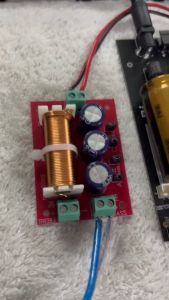 YLY-2088 2 Way Crossover Filters Module 400W Audio Speaker Frequency Divider Full Range Treble Bass Welding Free