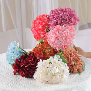 Loài Hoa Hoa Giả Quả Cầu Thêu Hoa Lụa Trang Trí Phòng Khách Trang Trí Nhà Tiệc Cưới Hoa Tươi Nhanh Hoa Giả Đơn Giản