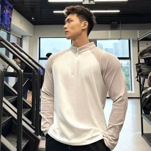 OUMULONG | Semi High Collar Zip Long Sleeve Turtleneck Sweater