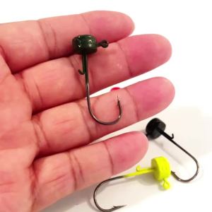 Bộ Đầu Jig Nấm Ned Rig 2.8g/3.5g/4.6g/7g Móc Câu Thép Carbon Cao Cấp Có Ngạnh Dành Cho Mồi Mềm Phụ Kiện Câu Cá 5-20 Cái