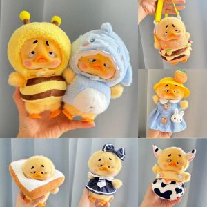 Annoying Duck Workwear Doll Clothes Replacement Plush Series Yellow Duck Toy Blind Box Collectible Doll Outfit Cotton Doll