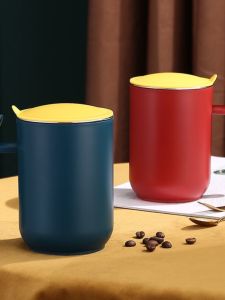 Large Capacity 304 Stainless Steel Water Cup Womens Simple High Value Mug Coffee Cup Home Use Tea Cup European Style Daily Gift