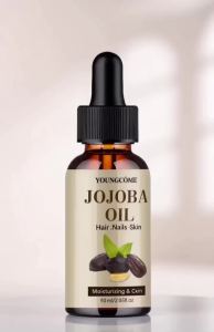Organic Jojoba Oil Pure Moisturizing Oil For Face Hair Skin Nails | Natural Cold Pressed Hexane Free Carrier Oil Hair Relaxer