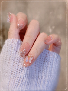 CHUBEISHI | Girls Elegant Mid-length Nail Stickers