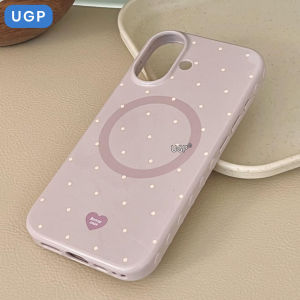 UGP | Dots Series Magnetic Pink iPhone 17 Pro Max Case