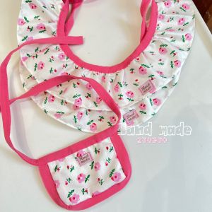 Original Cat Dopaamine Scarf Pet Plushie Yorkie Summer Dragon Fruit Color Bandana Saliva Towel for Pets Universal Use