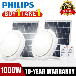 Solar Ceiling lights BUY 1 TAKE 1 Original Solar Light With Solar Panel Outdoor Waterproof IP67 Chandeliers Lighting Control With Remote
