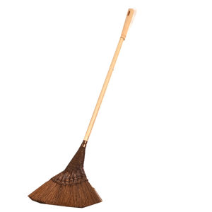 Natural Palm Broom Mountain Palm Sweeper Cleaning Hygiene Tool Set Combination for Tiles And Hardwood Floors Home Use