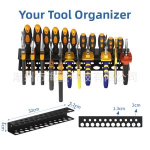 ZHUOLESHI | Tool Storage Rack Metal Wall Mounted