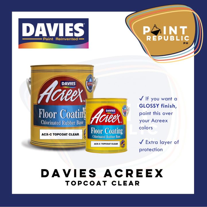 Davies ACREEX Chlorinated Rubber Flooring Paint | Lazada Philippines