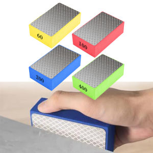 Diamond Hand Polishing Pads Tile Glass Abrasive Grinding Block Pad Stone Marble Ceramic Abrasive Sanding Disc Polisher Tools