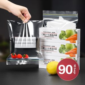 Food Grade Home Use Large Thicker Sealed Transparent Storage Bags
