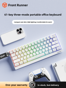 EWEADN | Wireless Mechanical Feeling Keyboard and Mouse Set Office Gaming Portable