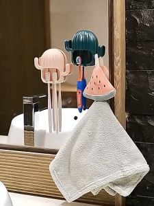 GANTUNGAN TEMPEL TEMPAT SIKAT GIGI KAKTUS | RAK SIKAT GIGI SERBAGUNA | GANTUNGAN TEMPEL MOTIF KAKTUS TEMPAT SIKAT GIGI MOTIF KAKTUS