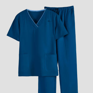 XINSILU | Medical Scrub Suit for Dental & Surgical Short Sleeve Lightweight Quick Dry Elastic