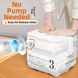 Student Moving No-Need-Pumping Storage Bags Vacuum Compression Bag
