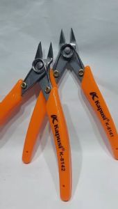 Kìm cắt chân linh kiện điện tử thương hiệu Kapusi kích thước 5 inch - 125mm cán bọc nhựa chắc chắn