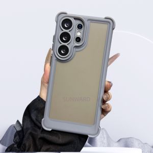 Ốp Điện Thoại Samsung Galaxy S26/S25/S24 Ultra Plus Chất Liệu Acrylic Chống Rơi 4 Góc Trong Suốt Mờ Chống Sốc Dành Cho Nam & Nữ