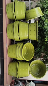 12 Pcs Bak Kupingan / Ember Kuping Plastik Hijau Muda no 45