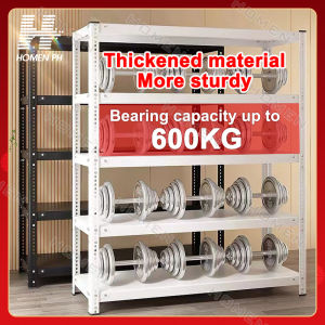 【Oversized 120X40X200cm】Multi-Purpose Storage Shelves with 5/6 Layer Metal&Wood Shelves 600kg Load Bearing Storage Shelving Units Metal Rack Boltless Rack Steel Shelf for Store Display Rack Kitchen Living Room Garage Commercial Industrial Steel StorageRa