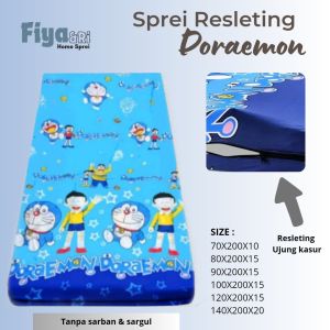 Sarung Kasur Busa Resleting Motif Karakter Cowok Bahan Polyester / Katun China Size 70x200x10 - 200x200x20 Murah dan Terlaris