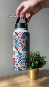 【Reflo Siri Batik】Reflo 1000ml Water Bottle Tumbler BPA Free Tumblr Botol Tahan Air Sejuk Panas