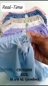 6Pcs dan 3pcs celana dalam wanita dewasa//CD cewek//CD wanita dewasa Teess Collection