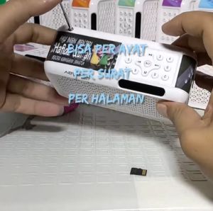 Speaker Murottal Quran Tahfizh 30 juz Chip 32 GB