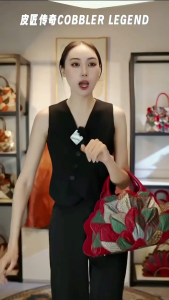 Cobbler Legend Women’s Tote Bag High Volume Multicolour Luxury Design Cow Leather Crossbody Bag