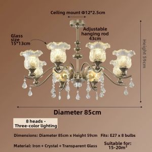 OUCHAO | French Luxury Crystal Chandelier