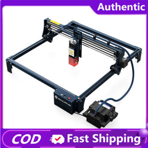 SCULPFUN S30 PRO Laser Engraver with Automatic Air-assist System 10W Engraving Machine with Replaceable Lens Eye Protection Shield 410x400mm Engraving Area for Engraving and Carving Balsa Wood 304 Stainless Steel Aluminum Oxide Acrylic Cardboard