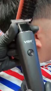Vgr V-937 Professional Rechargeable Hair Trimmer with LCD Display and Multiple Speed Settings