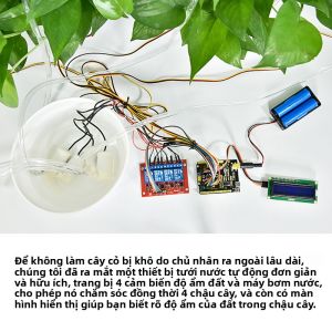 Smart Pump Irrigation Kit Auto Watering for Arduino Flower Care Soil Moisture DIY Maker DIY Watering Kit Intelligent Pump