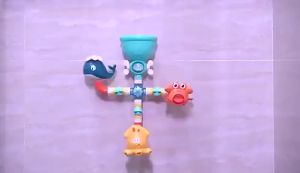 【Clitomk】พร้อมแล้ว ของเล่นในห้องน้ำ ของเล่นอาบน้ำ สวนน้ำแสนสนุก สําหรับเด็ก Bath Toys ฝักบัวเด็ก
