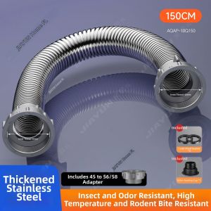 JIAYUN | Odor Prevention Stainless Steel Drain Pipe Accessories