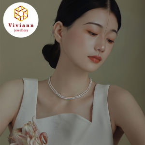 Viviann Original Design 2mm 3mm 4mm Baby Pearl Necklace Round Strong Pearl Fine Collar Chain Vintage Neckchain Baby Pearl Necklace For Women Wedding Jewelry Pearly Choker 2-4mm Natural Cultured Birthday Girls
