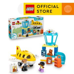 LEGO DUPLO 10443 Đồ Chơi Lắp Ráp Sân Bay Đầu Tiên Của Bé (23 chi tiết)