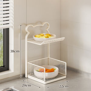 Multifunctional Prep Area Kitchen Storage Rack