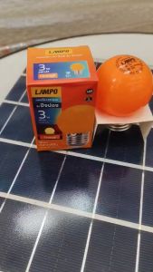 หลอดปิงปอง LED Bulb G45 3W E27 คละสี LAMPO (CSO 83)